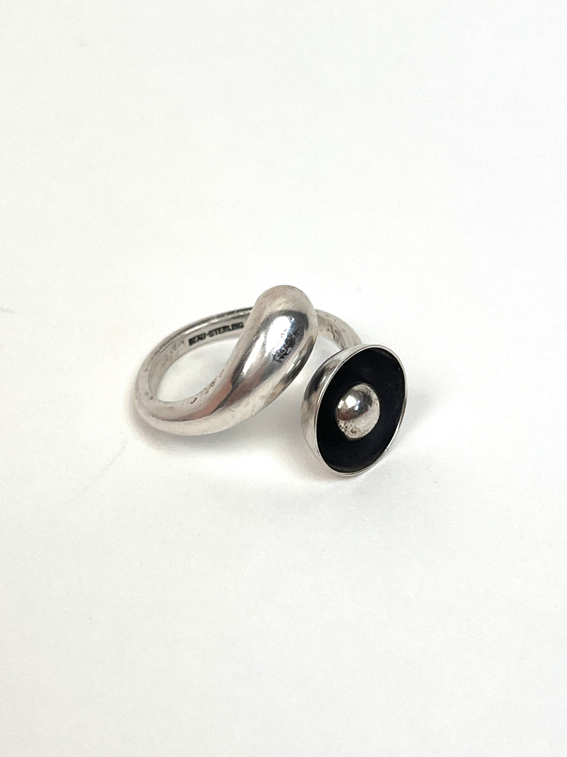 Modernist Sterling Silver Ring