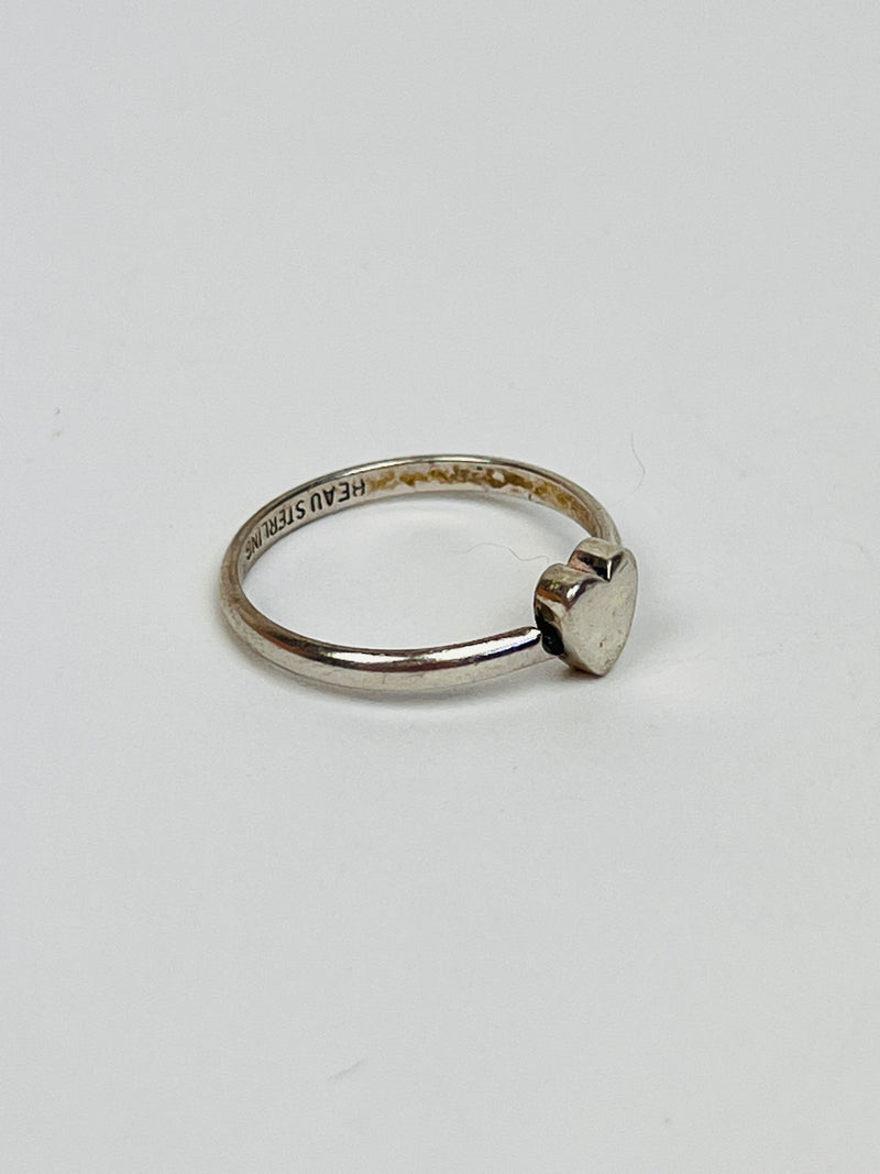 Sterling Heart Ring