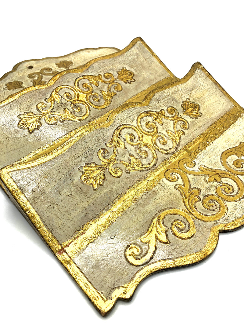 Vintage Florentine Mail Holder