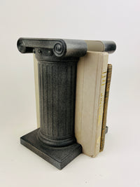 90s Postmodern Column Bookends with Secret Storage