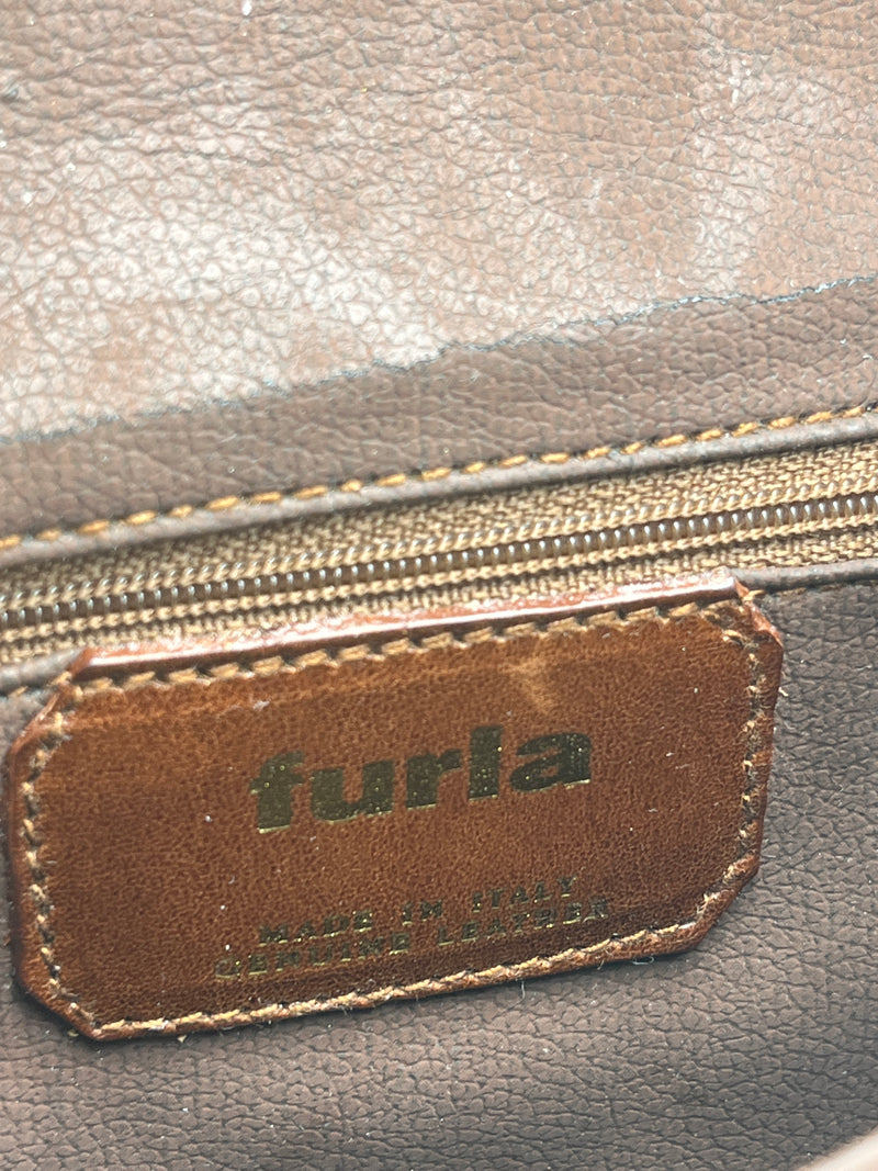 Vintage Leather Furla Bag