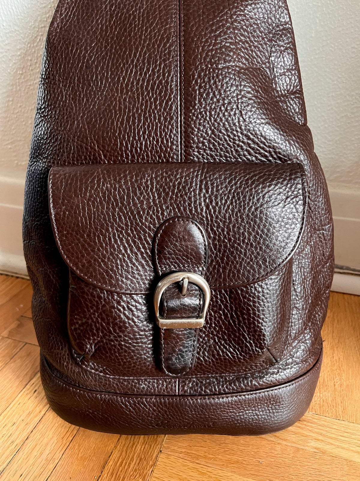 Vintage Leather Sling Bag