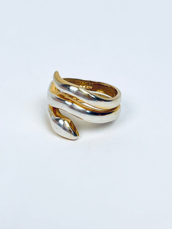 Sterling Silver Snake Ring