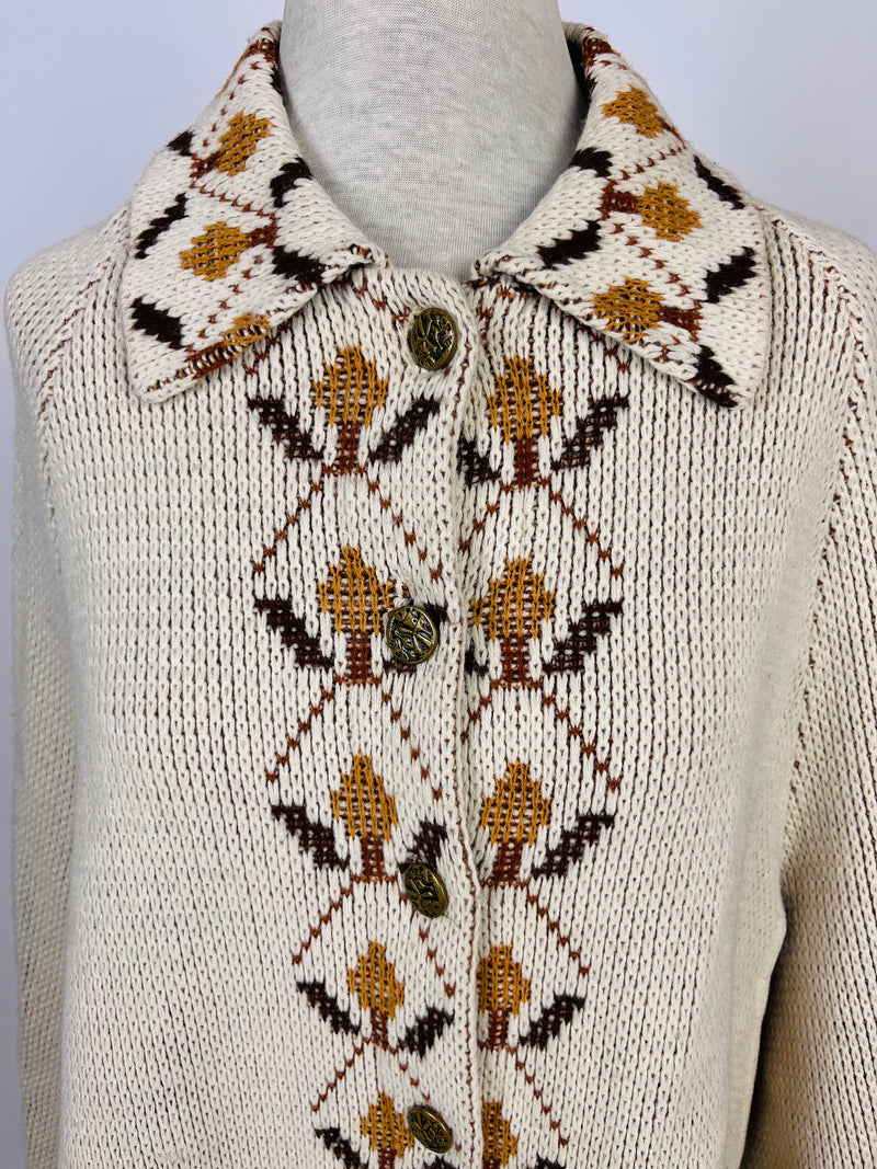 Vintage Knit Poncho
