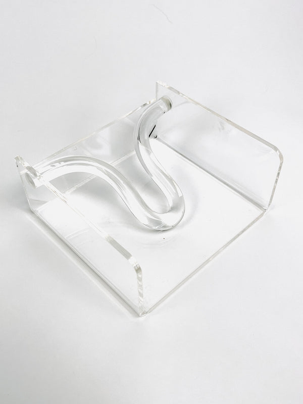 Vintage Lucite Napkin Holder