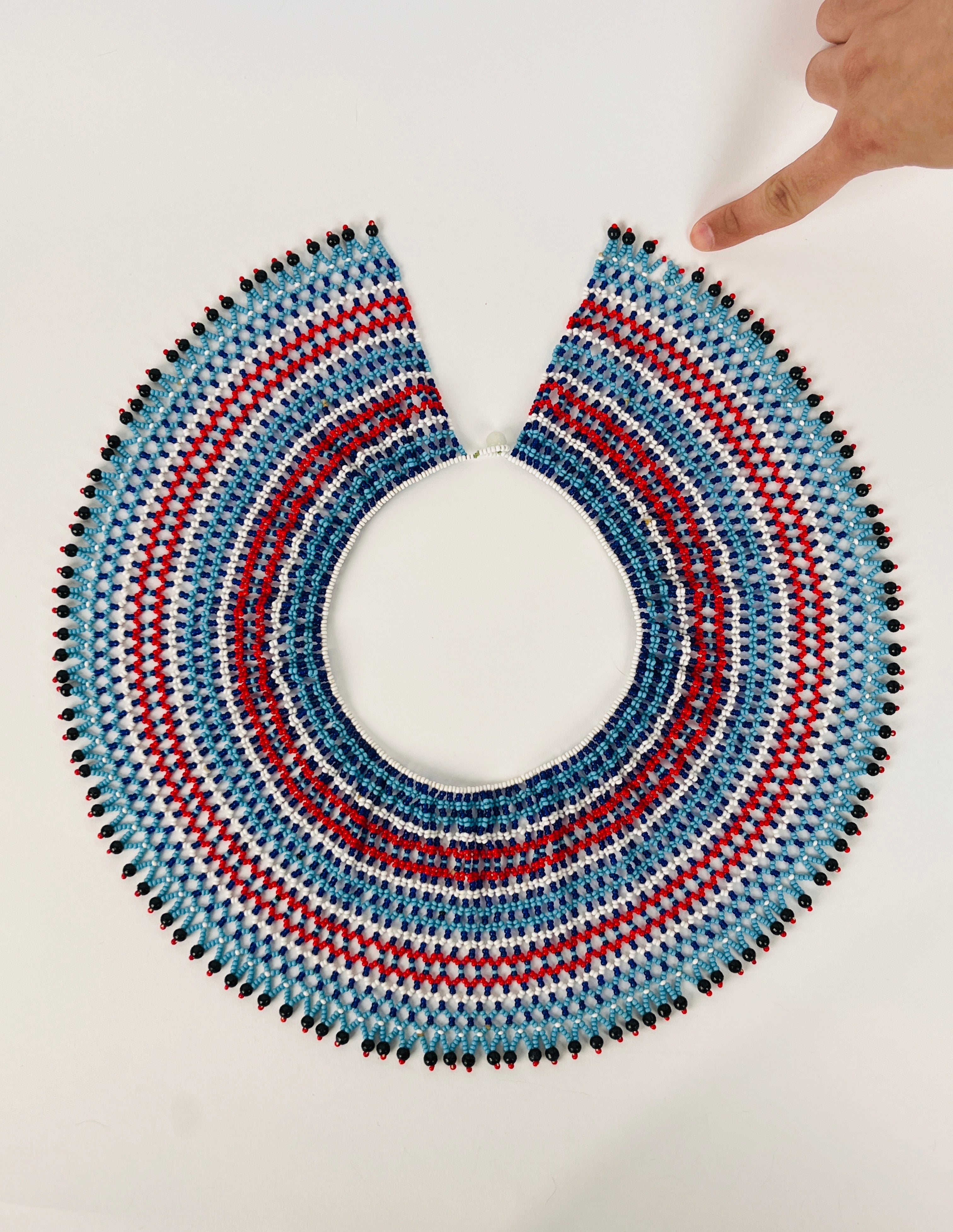 Amazon.com: Homoyoyo Multicolor Bohemian Shell Wood Bead Necklace Women  Multi Layer African Wood Bead Statement Collar Necklace for Women Girls  Handmade Beaded Long Necklace (A) : Clothing, Shoes & Jewelry