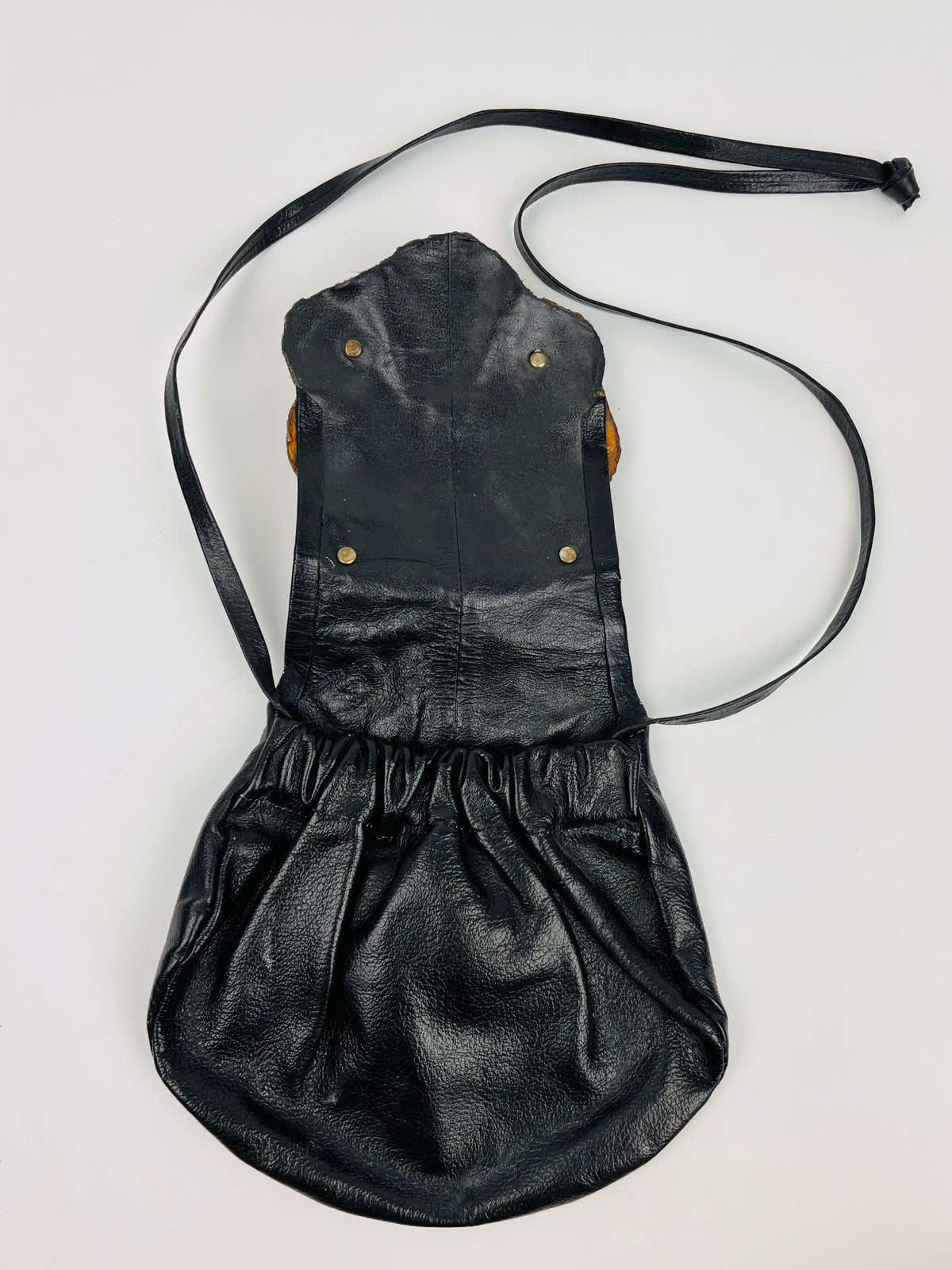 Vintage Brutalist Bag by Copa Collection - Black