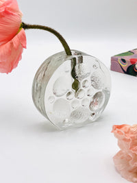 Vintage Art Glass Bud Vase - Small