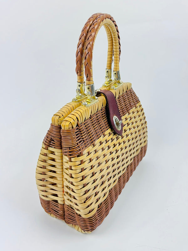 Woven Wicker Bag