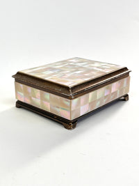 Vintage Mother of Pearl Box