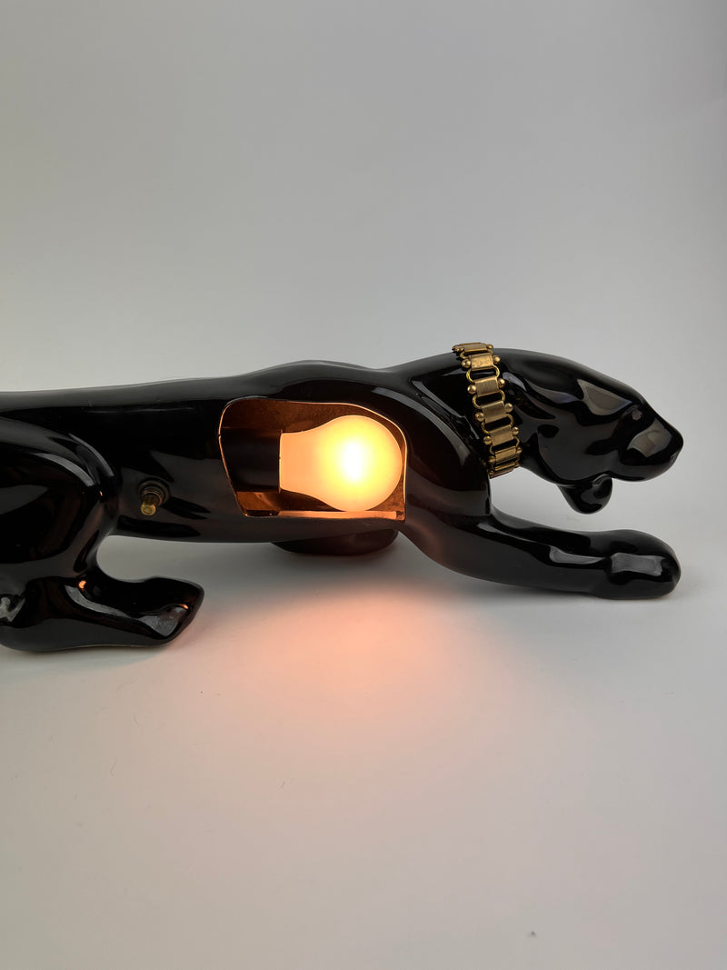 Mid-Century Modern Panther Lamp