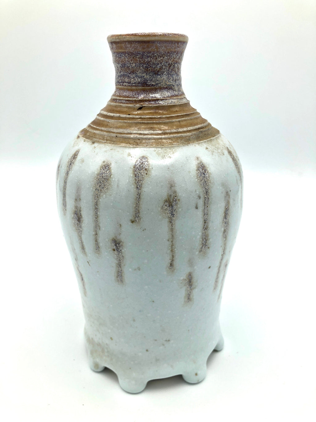 vintage stoneware ceramic bottle