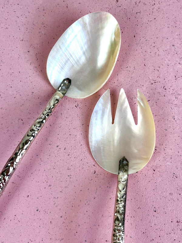 Vintage Mother of Pearl Utensils