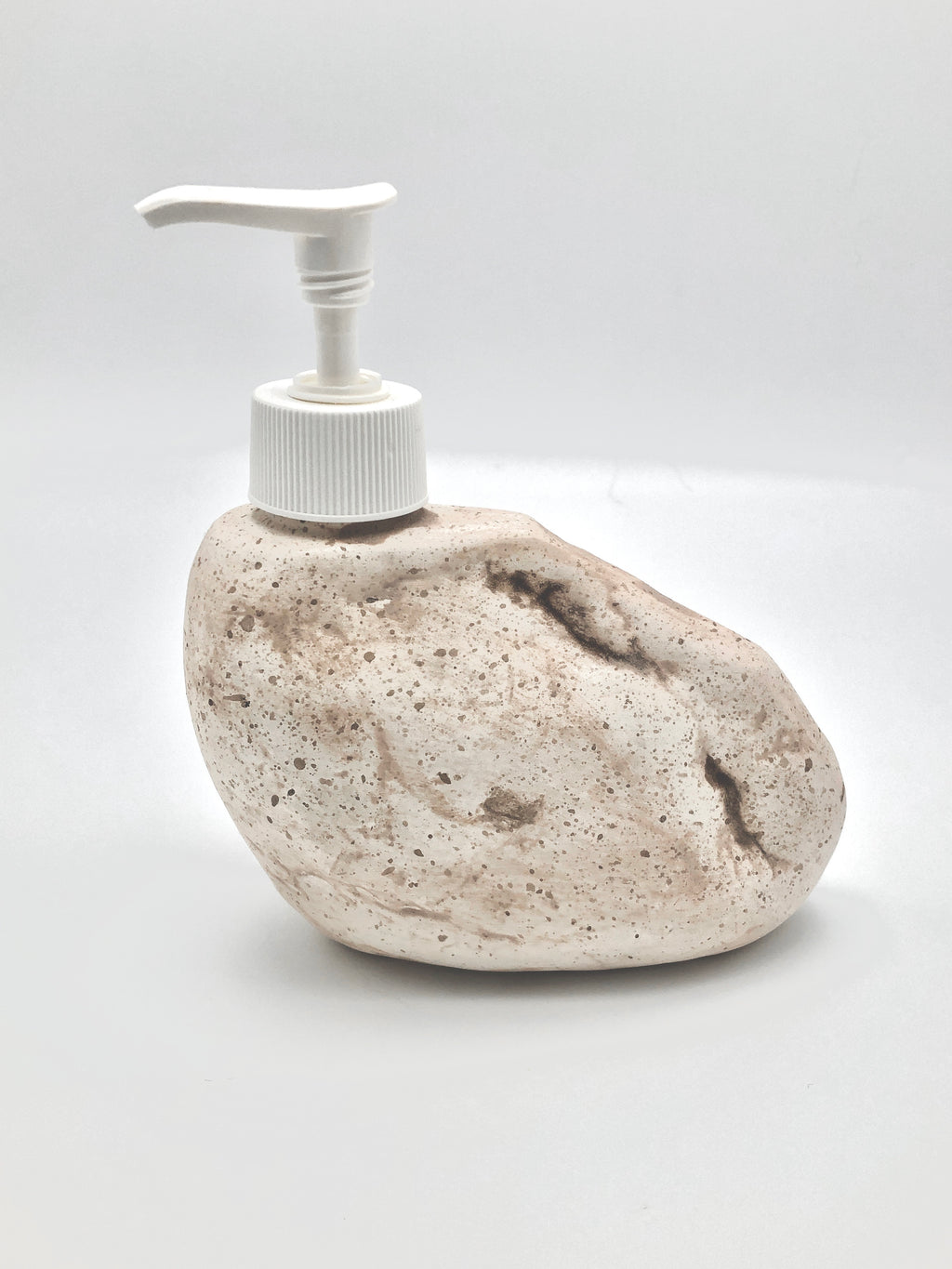 Vintage Faux Stone Ceramic Soap Pump
