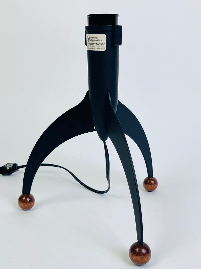 Vintage Postmodern Tripod Table Lamp