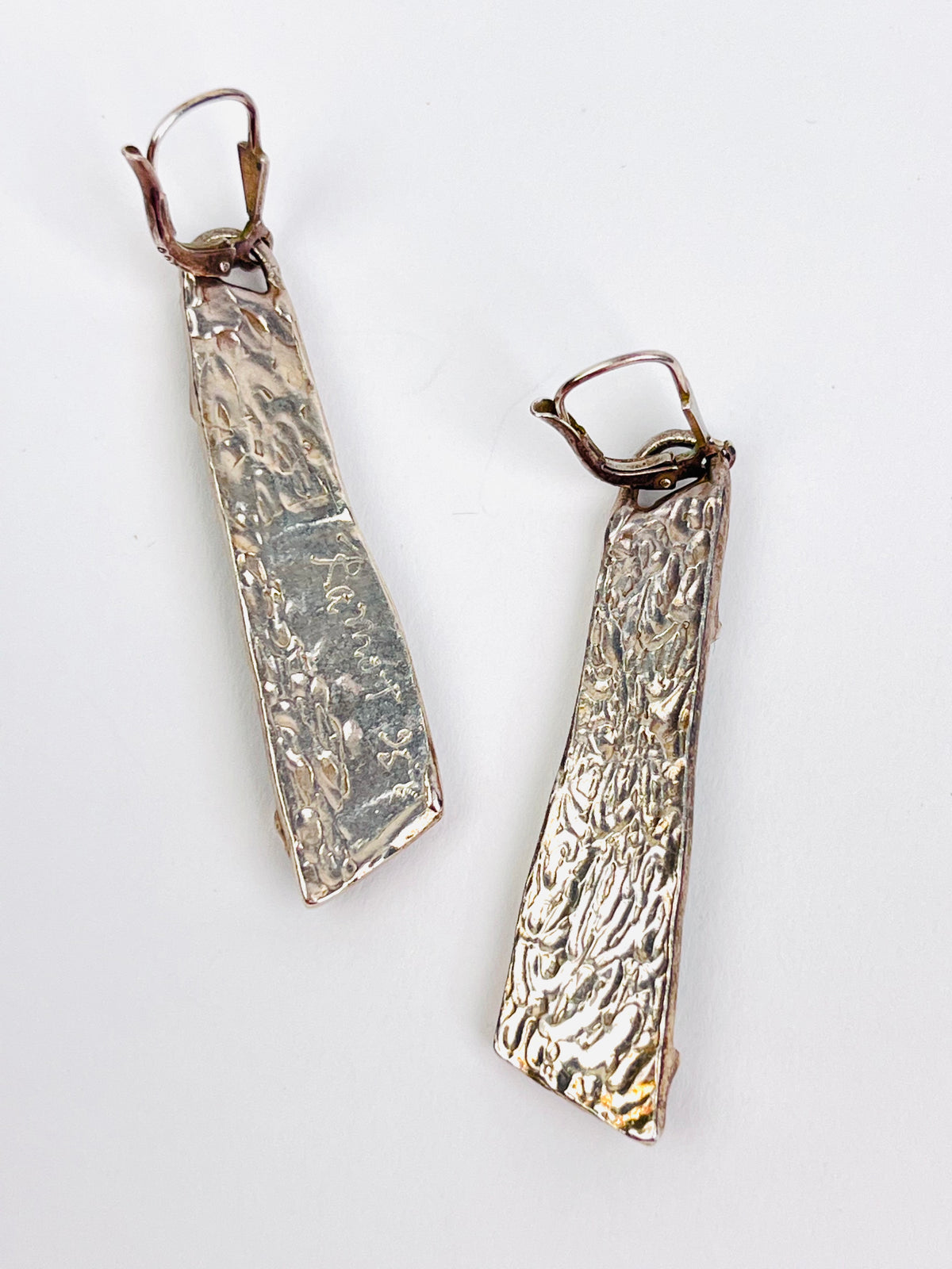 Sterling & Glass Earring by Uri Ramot