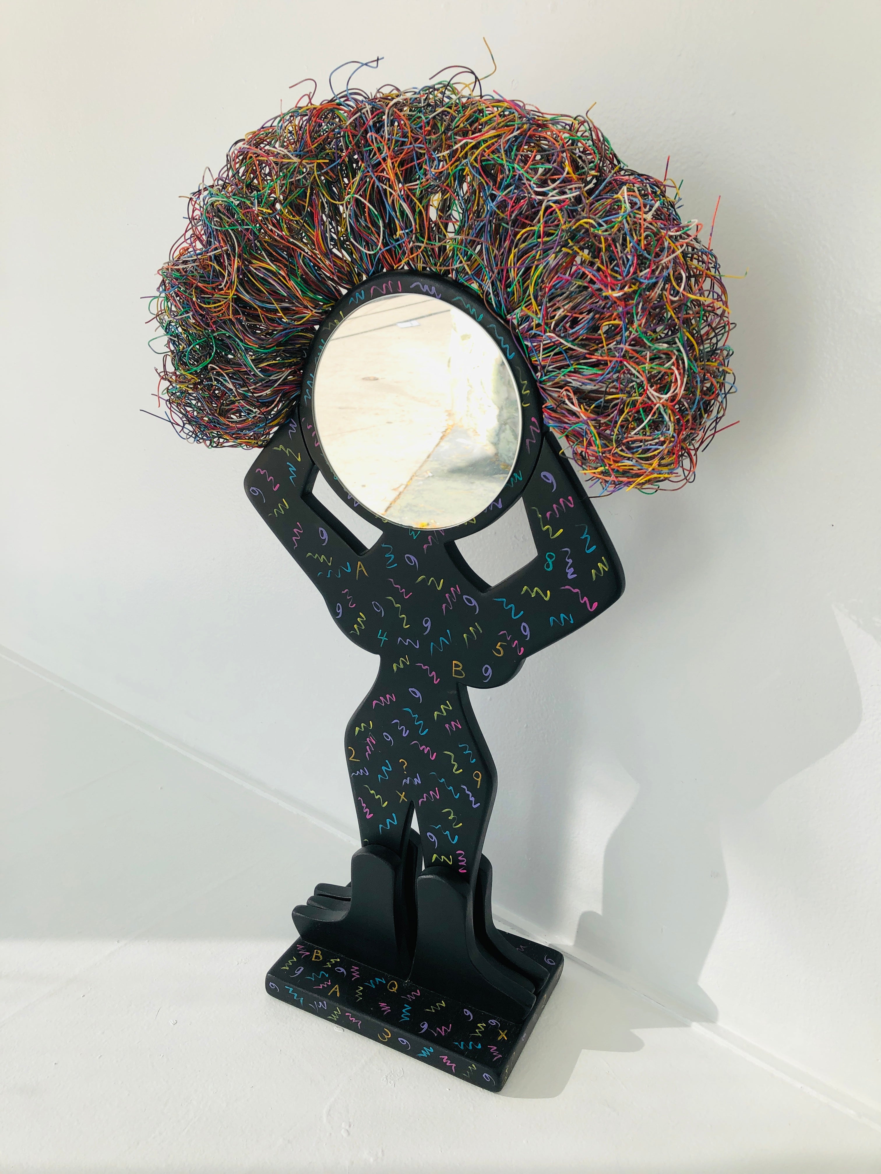 50%OFF Postmodern Mirror Dovetail – Carson Joan by Sculpture コレクション