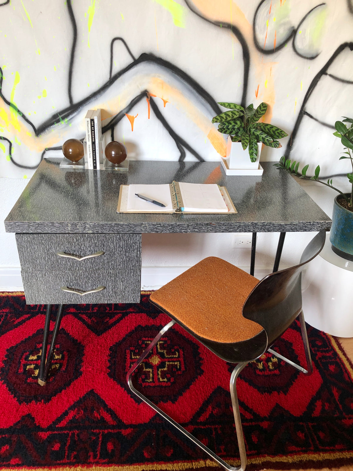 Vintage Mid-Century Modern Desk