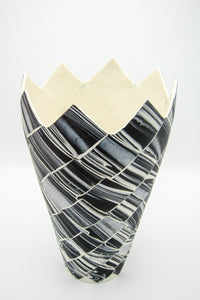 Postmodern Nerikomi Vase by Martin Bleyer