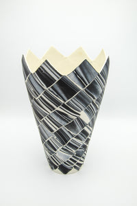 Postmodern Nerikomi Vase by Martin Bleyer