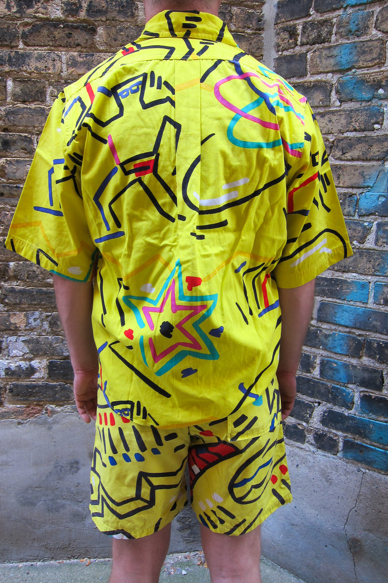Vintage 1980s 2pc Surf Line Original Jams