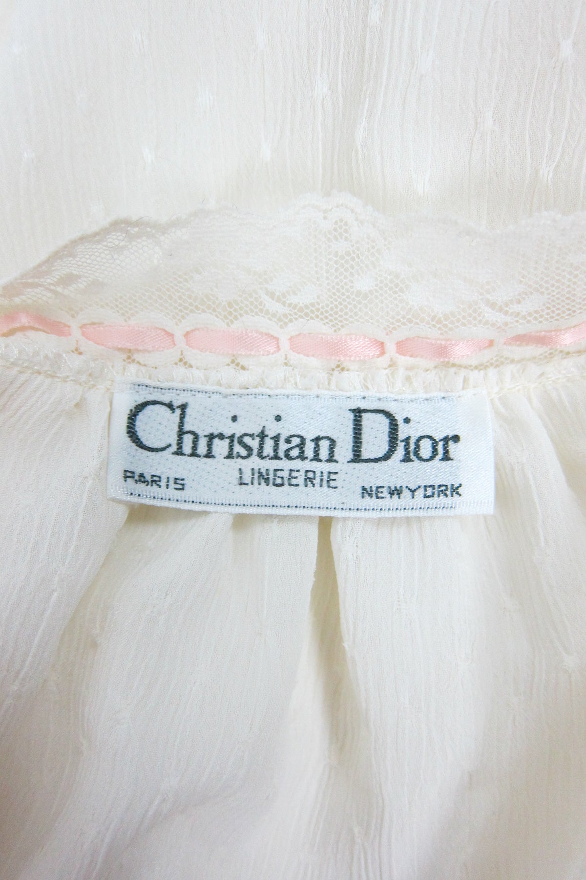 Vintage Christian Dior Lingerie