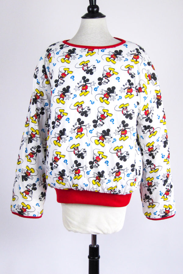 Vintage Reversible Mickey Mouse Sweatshirt