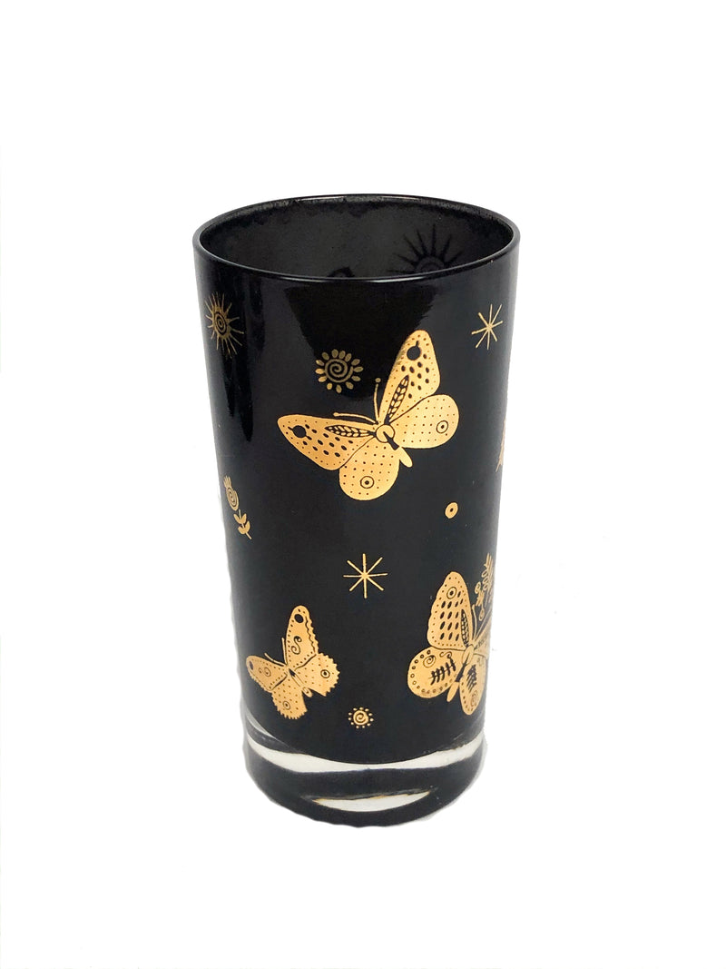 Vintage Georges Briard Butterfly Glasses