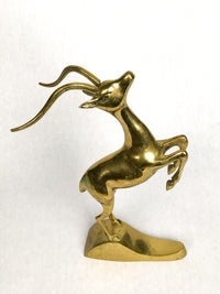 Vintage Brass Gazelle