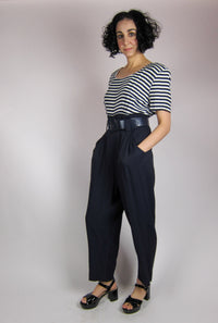 Vintage Striped Jumpsuit and Jacket Set – Dovetail